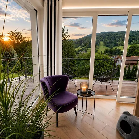Sun House - Sauna, Kominek, Widok Na Skrzyczne, Duzy Taras, Parkingx2 Апартаменты *