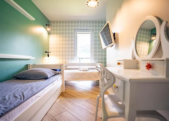 아파트 Sun House Sauna Kominek Skrzyczne 슈차이르크