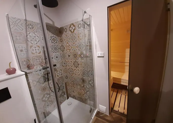 아파트 Sun House Sauna Kominek Skrzyczne 슈차이르크